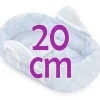 Accessoires pour poupée Así 20 cm - Petite nacelle bleue avec étoiles blanches
