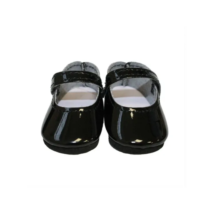 Accessoires pour poupée Paola Reina 32 cm - Las Amigas - Chaussures noires en cuir verni