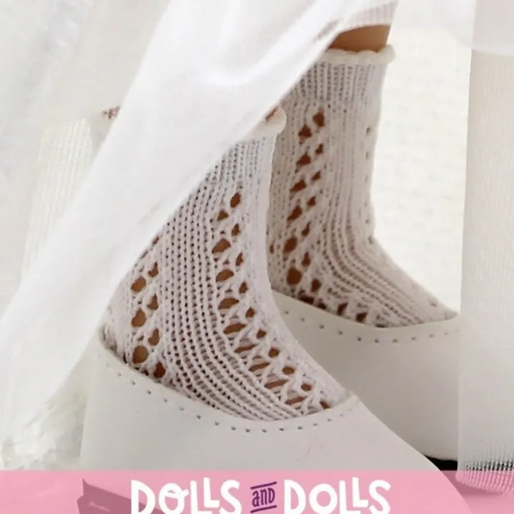 Accessoires pour poupée Paola Reina 32 cm - Las Amigas - Chaussettes pointelle blanches