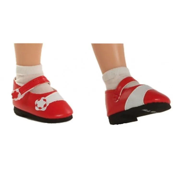 Accessoires pour poupée Paola Reina 32 cm - Las Amigas - Chaussures transparentes rouges