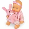 Barriguitas Poupée classique 15 cm - Ensemble bébé avec des vêtements roses
