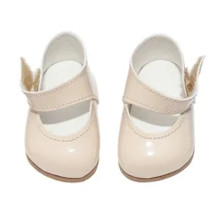 Compléments pour poupée Así 36 à 40 cm - Chaussures beiges pour poupée Guille, Koke et Nelly