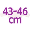 Compléments pour poupée Así 43 à 46 cm - Veste en tricot rose pour poupée María, Pablo, Leo et série limitée