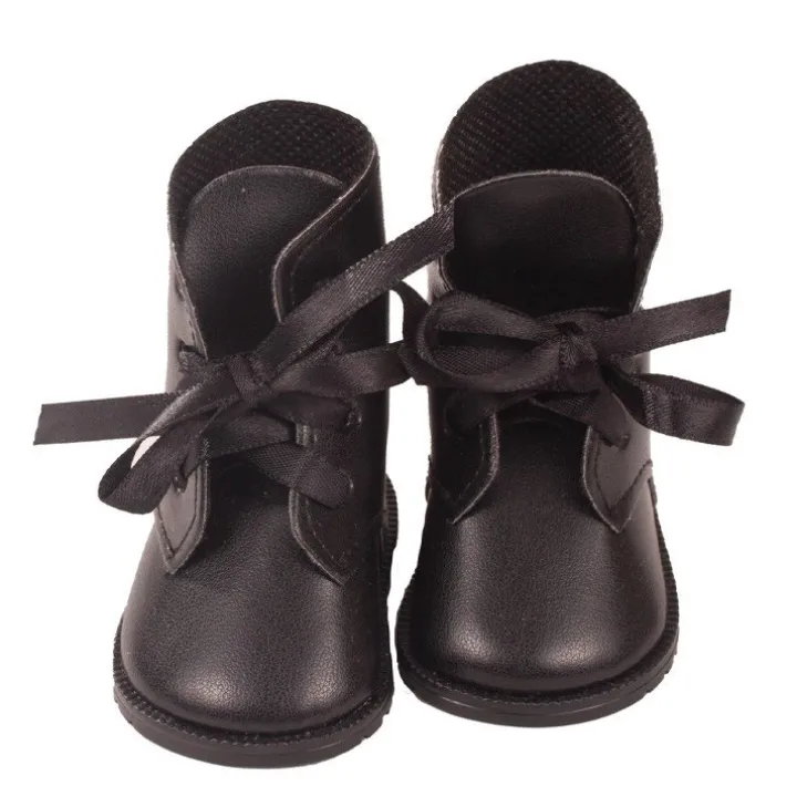 Compléments pour poupée Götz 42-50 cm - Bottes à lacets