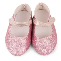 Compléments pour poupée Götz 42-50 cm - Chaussures à paillettes Mary Jane