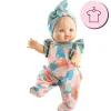Ensemble pour poupée Paola Reina 34 cm - Gordis - Raky - Robe à fleurs abstraites avec nœud