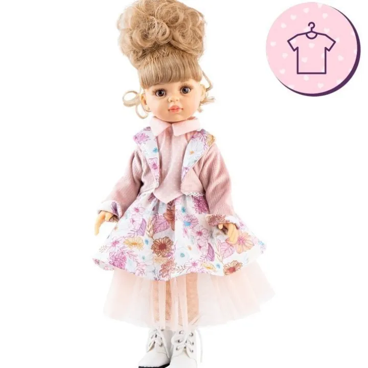 Ensemble pour poupée Paola Reina 32 cm - Las Amigas - Robe d'époque Karen