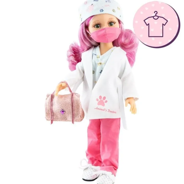Ensemble pour poupée Paola Reina 32 cm - Las Amigas - Esme - Kit du vétérinaire