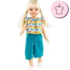 Ensemble pour poupée Paola Reina 32 cm - Las Amigas - Virgi - T-shirt triangle