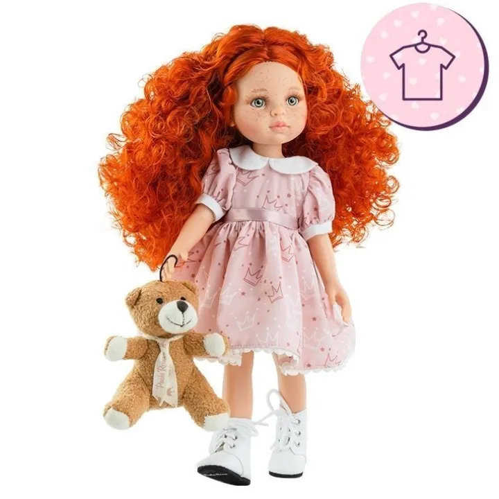 Ensemble pour poupée Paola Reina 32 cm - Las Amigas - Marga - Robe couronne