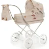 Housse de pluie beige pour landau de poupée ronde Bebelux