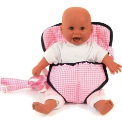 Porte-bébé poupée - Bayer Chic 2000 - Rose et Marine