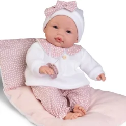 Poupée Antonio Juan 37 cm - Bimba lagrimitas dans son petit lit