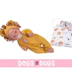Poupée Antonio Juan 37 cm - Bimba lagrimitas avec porte-bébé