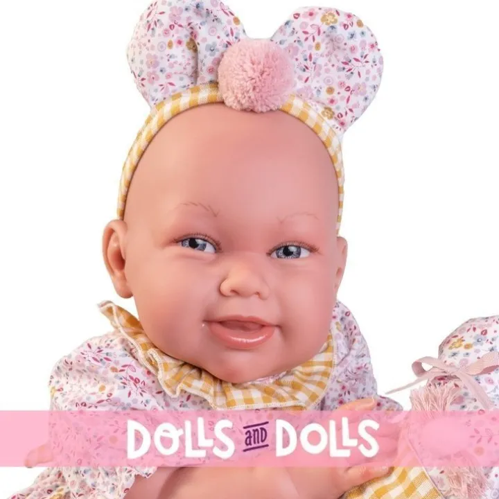 Poupée Antonio Juan 52 cm - "Mi primer Reborn" Martina petite souris avec protège dents