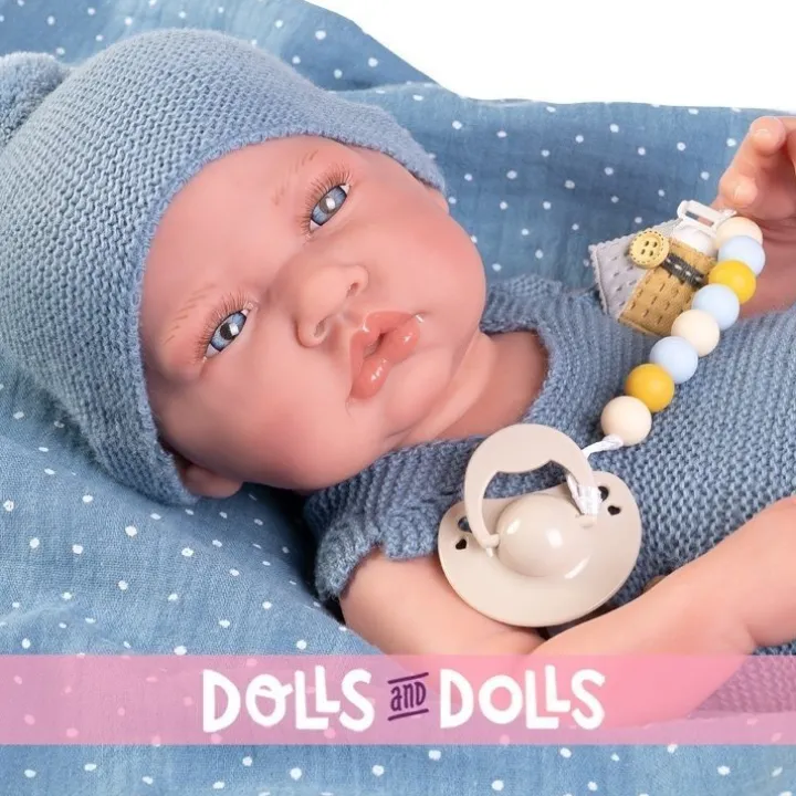 Poupée Antonio Juan 42 cm - Sweet Reborn Newborn Couple garçon avec corps en vinyle