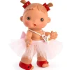 Poupée Así 23 cm - Daniela avec jupe en tulle rose