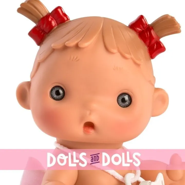 Poupée Así 23 cm - Daniela avec jupe en tulle rose