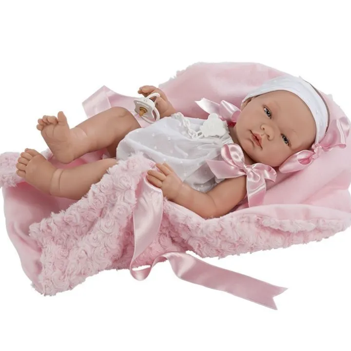 Poupée Así 43 cm - María avec barboteuse et couverture datcha