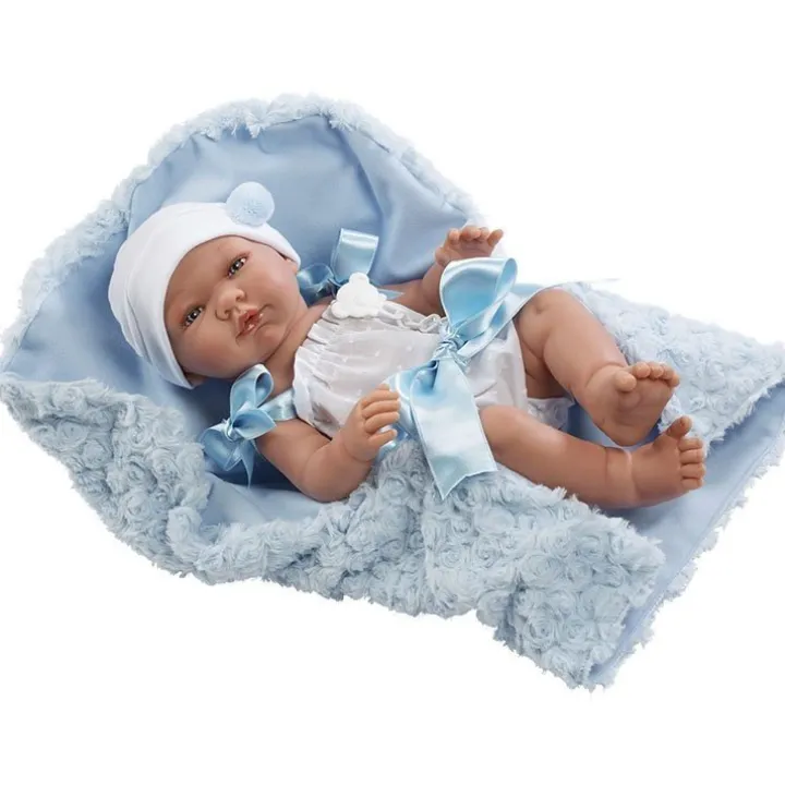 Poupée Así 43 cm - Pablo avec barboteuse et couverture datcha