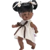 Poupée Así 20 cm - Tom avec la robe de la collection Sabana