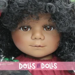 Poupée D'Nenes 34 cm - Marieta en costume régional africain