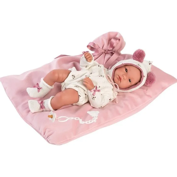 Poupée Llorens 35 cm - Bimba avec coussin