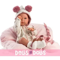 Poupée Llorens 35 cm - Bimba avec coussin