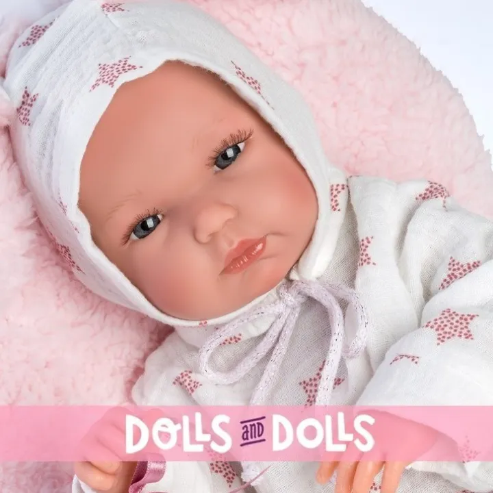 Poupée Llorens 35 cm - Bimba avec siège bébé