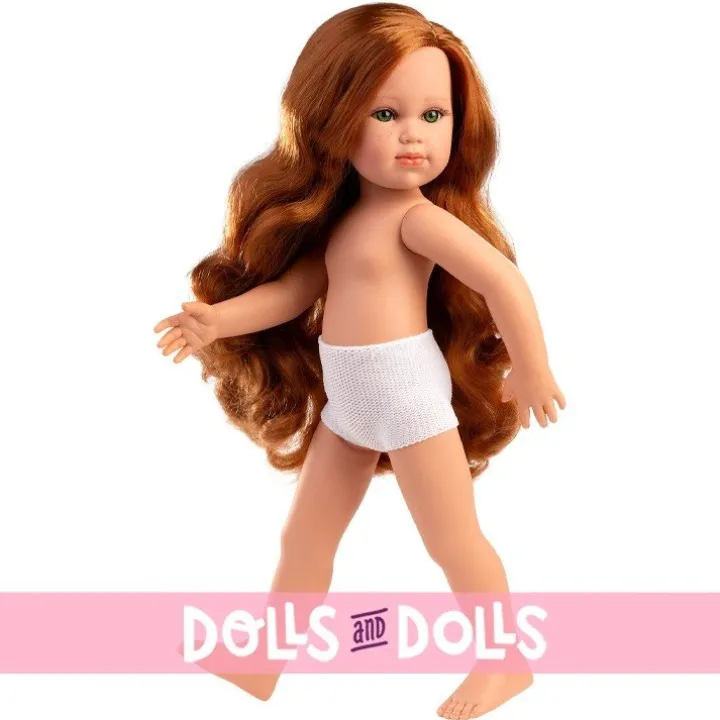 Poupée Llorens 42 cm - Emma multipositionnable sans vêtements