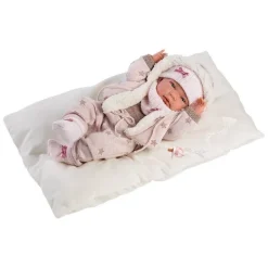 Poupée Llorens 40 cm - Nouveau-né Nica étoiles avec coussin