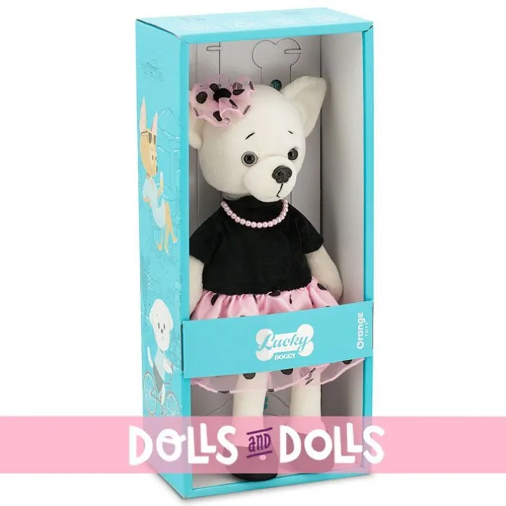 Poupée Lucky Doggy 37 cm - Lucky Lili - Perle