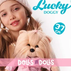 Poupée Lucky Doggy 37 cm - Lucky Yoyo - Soirée Lavande
