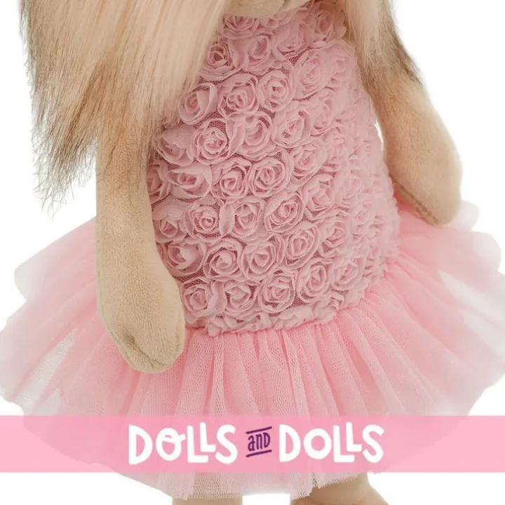 Poupée Lucky Doggy 37 cm - Lucky Yoyo - Mélange de roses