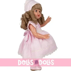 Poupée Mariquita Pérez 50 cm - Avec robe à capuche rose