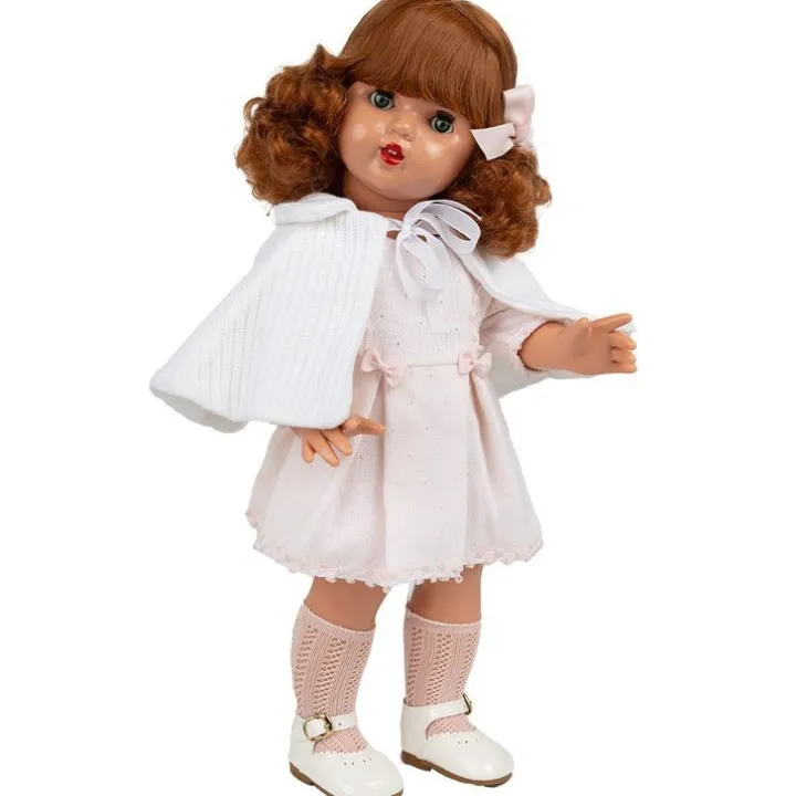 Poupée Mariquita Pérez 50 cm - Robe en tissu et tricot