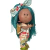 Poupée Nines d'Onil 23 cm - Little Mia Printemps Bleu
