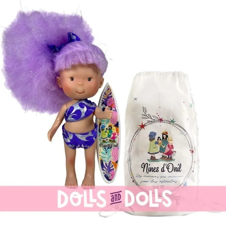 Poupée Nines d'Onil 30 cm - Pippa Summer aux cheveux lilas