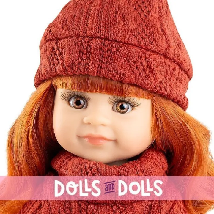 Poupée Paola Reina 32 cm - Las Amigas - Cleo en robe à fleurs et pull rouge