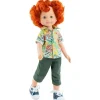 Poupée Paola Reina 32 cm - Las Amigas - Darío avec un ensemble estival à motifs