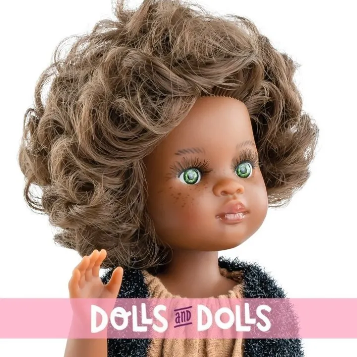 Poupée Paola Reina 32 cm - Las Amigas Articulée - Nora en tenue "Animal Print"