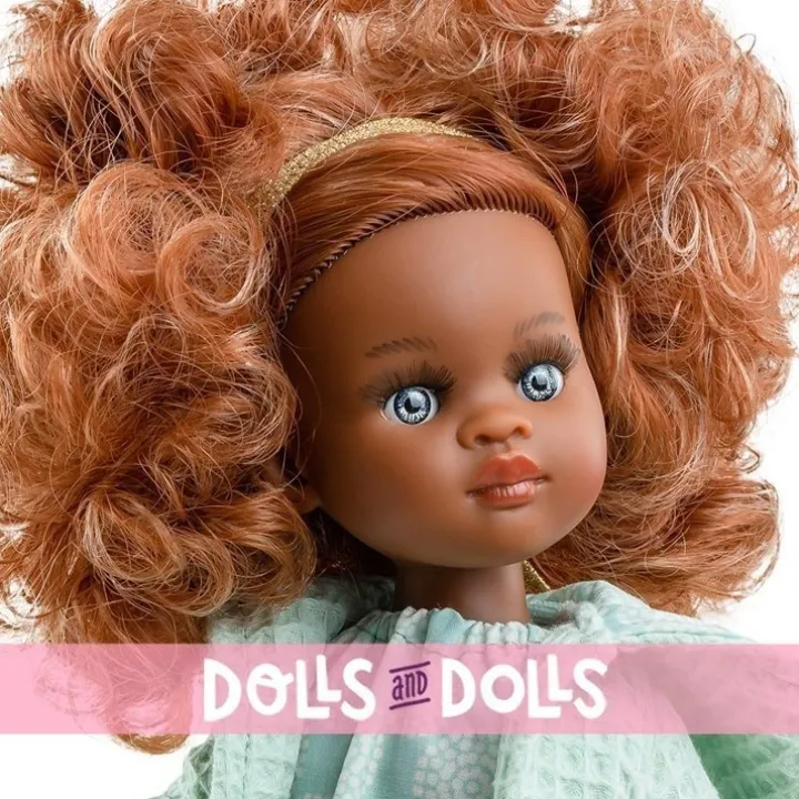 Poupée Paola Reina 32 cm - Las Amigas Funky - Nora avec tenue verte