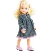 Poupée Paola Reina 32 cm - Las Amigas - Laura dans une robe grise à carreaux