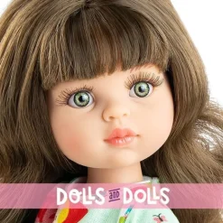 Poupée Paola Reina 32 cm - Las Amigas - Carol en robe à imprimé fantaisie
