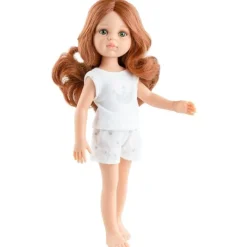 Poupée Paola Reina 32 cm - Las Amigas - Cristi Pyjama avec des cheveux ondulés