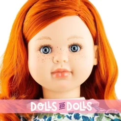 Poupée Paola Reina 60 cm - Las Reinas - Sandra en robe bleue à fleurs