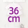 Tenue de poupée Así 36 cm - Robe vichy rose avec poitrine pour Guille