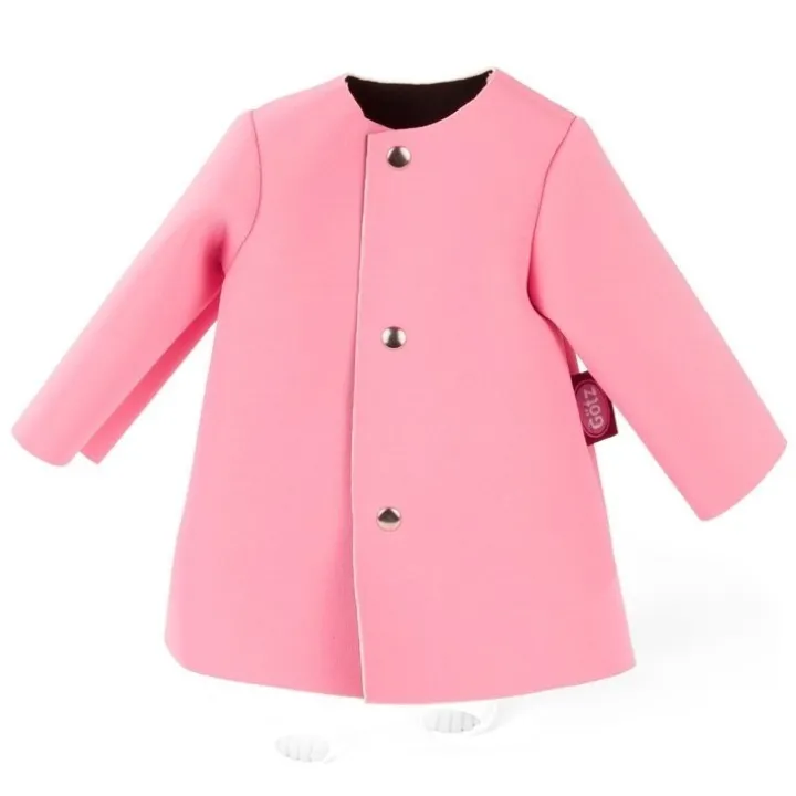 Tenue de poupée Götz 45-50 cm - Manteau rose