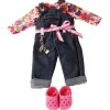 Tenue de poupée Götz Götz 45-50 cm - Ensemble salopette