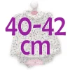 Tenue pour poupée Antonio Juan 40-42 cm - Set de coeurs colorés